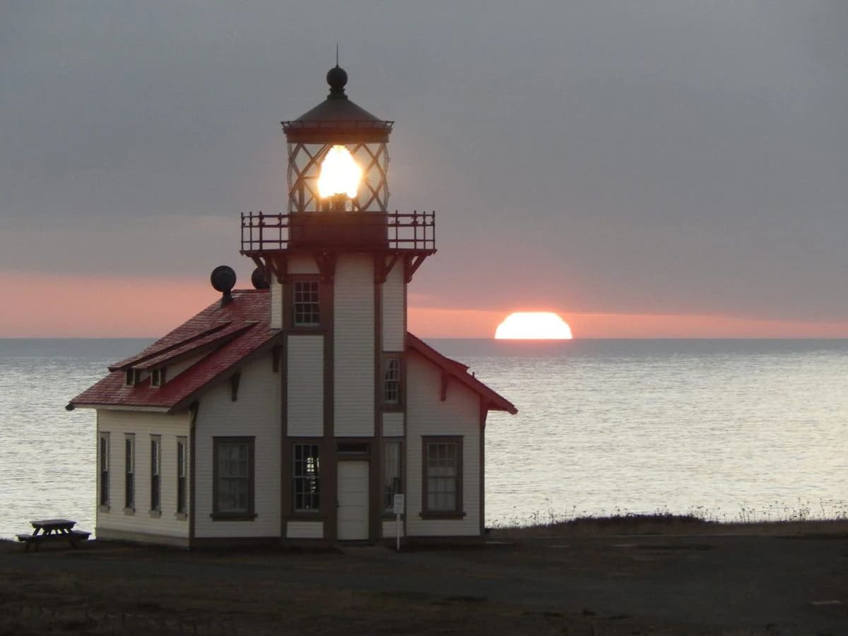 Point Cabrillo Light Station on the Mendocino coast