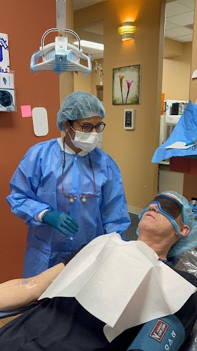 a dentist at the Center for Implant Dentistry